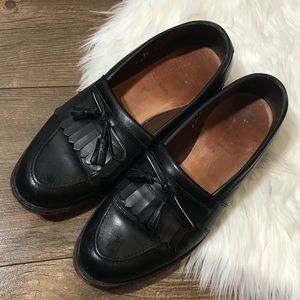 Allen Edmonds Chelsea LEATHER Loafers Tassel Shoe